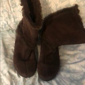 Timberland boots Size 7.5 Brown suede